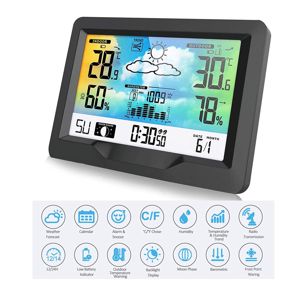 Wetterstation mit Funksensor