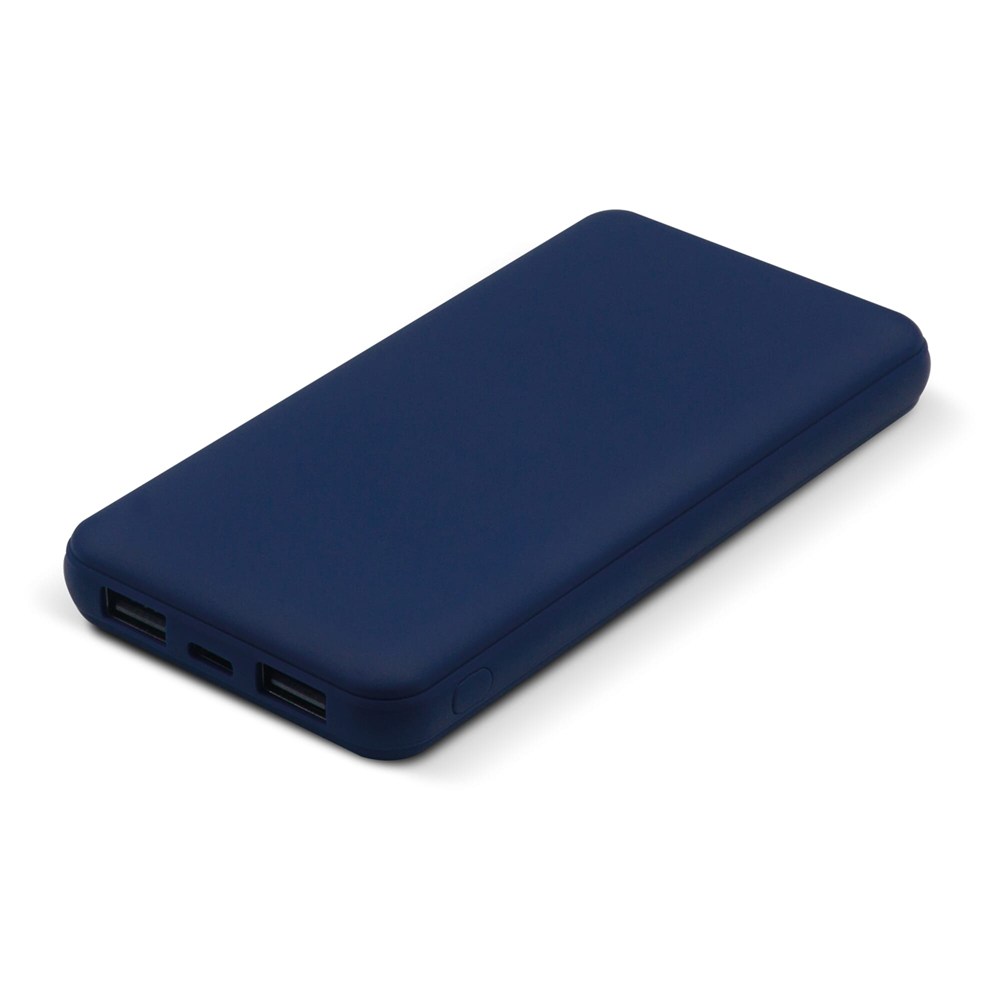 Elite Softtouch-Edition Powerbank 8000mAh - Dunkelblau