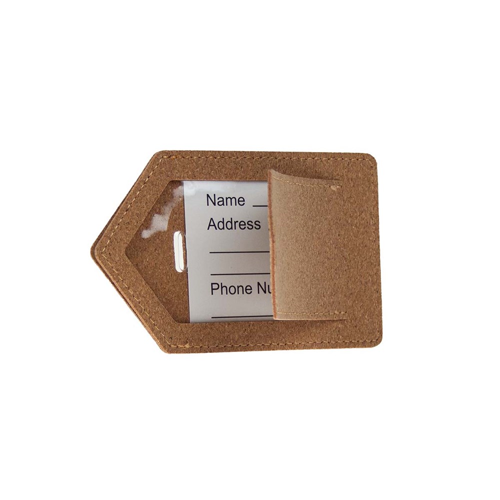 Eco Luggage Tag Cork