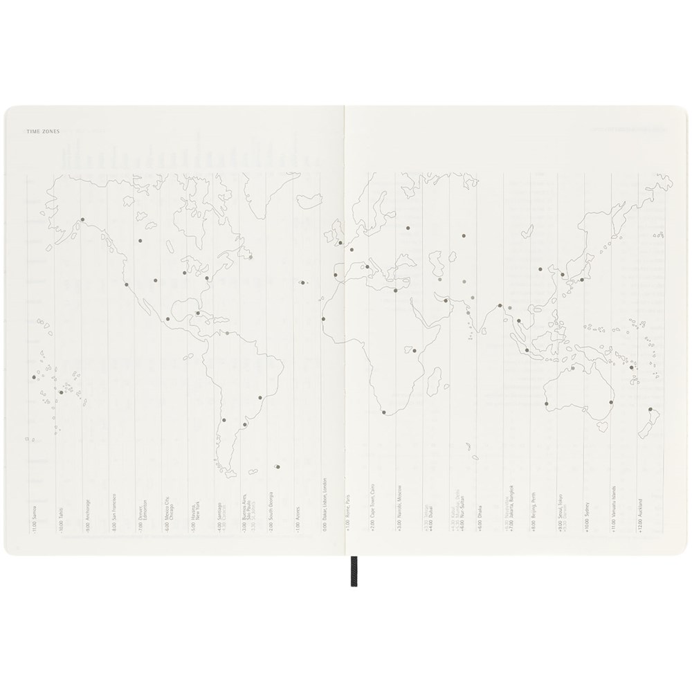 Moleskine Softcover 12 Monate Wochenkalender XL