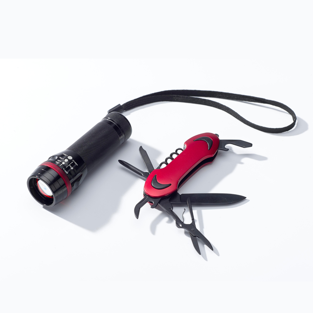 SET COLORADO I: TASCHENLAMPE UND TASCHENMESSER