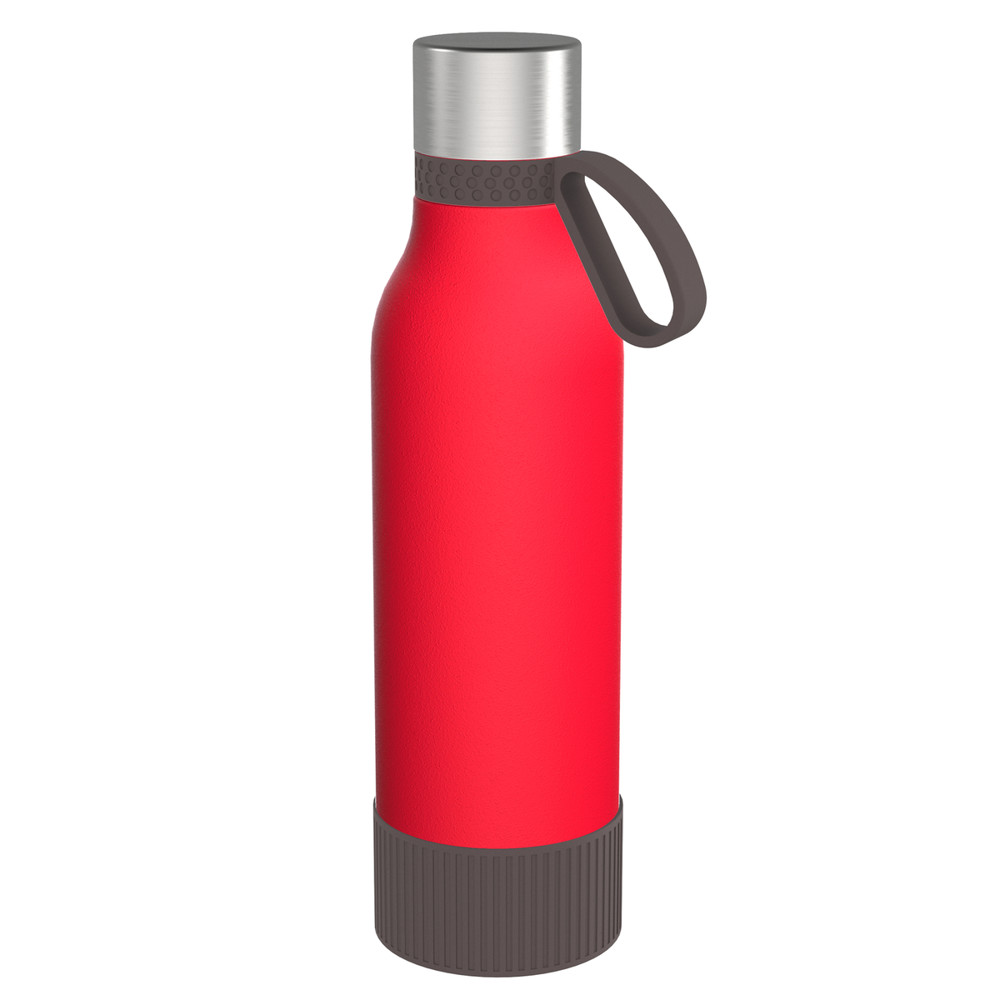 Trinkflasche II 820 - braun, rot