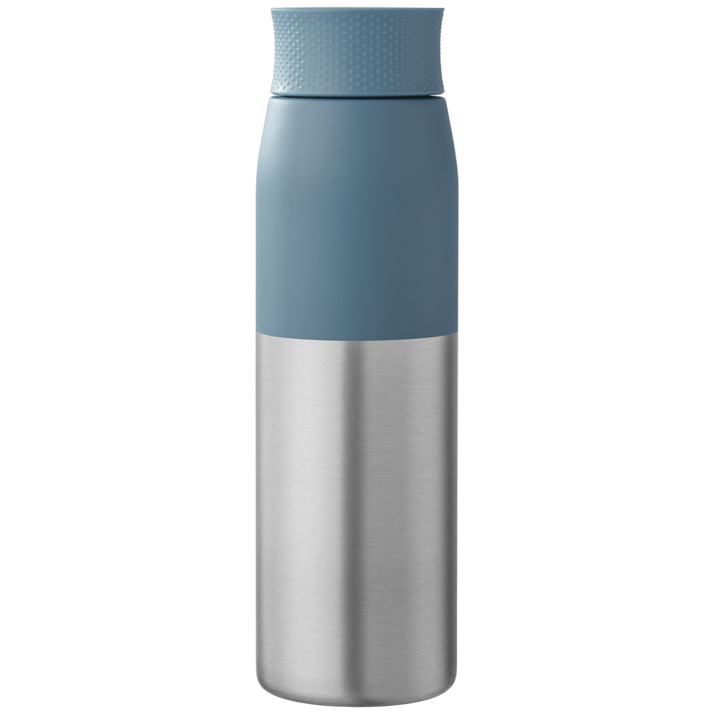 Borealis Recycling-Edelstahlflasche mit Drehverschluss - 650 ml