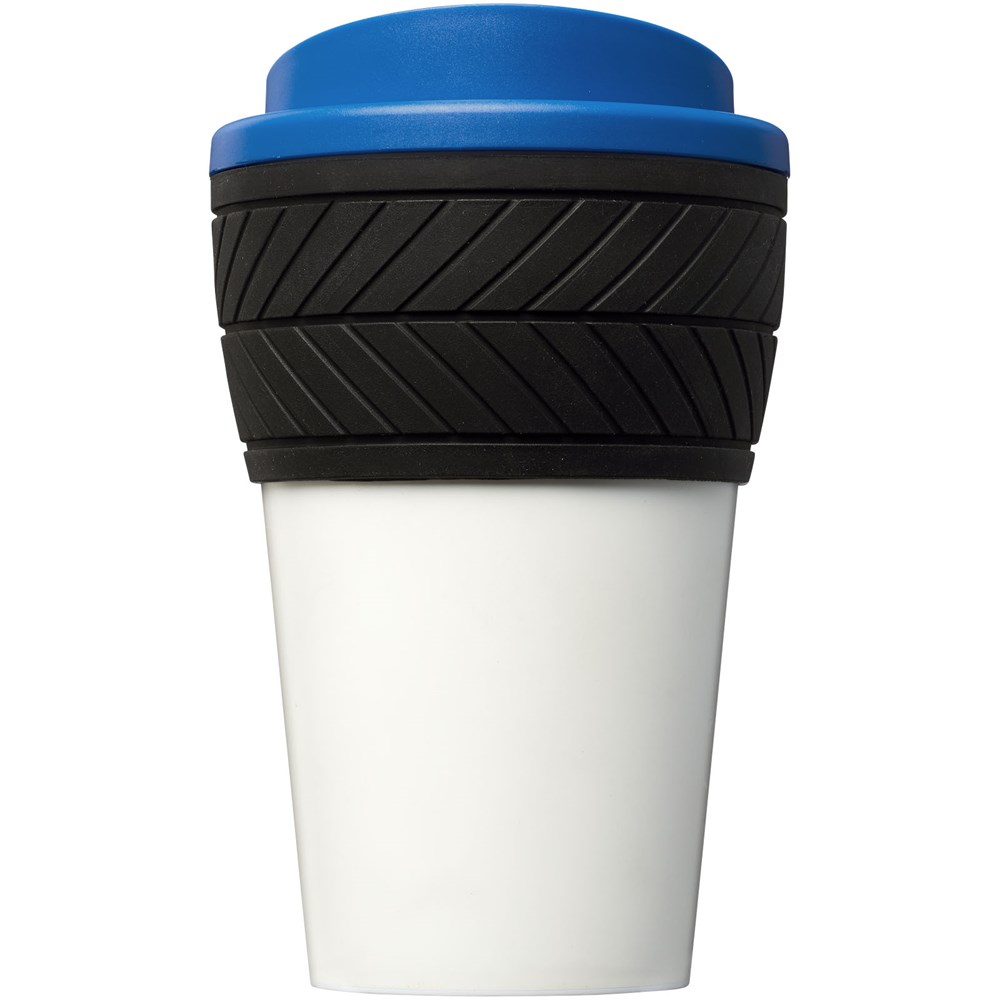 Brite-Americano® 350 ml Isolierbecher mit Schutzring Reifen-Design