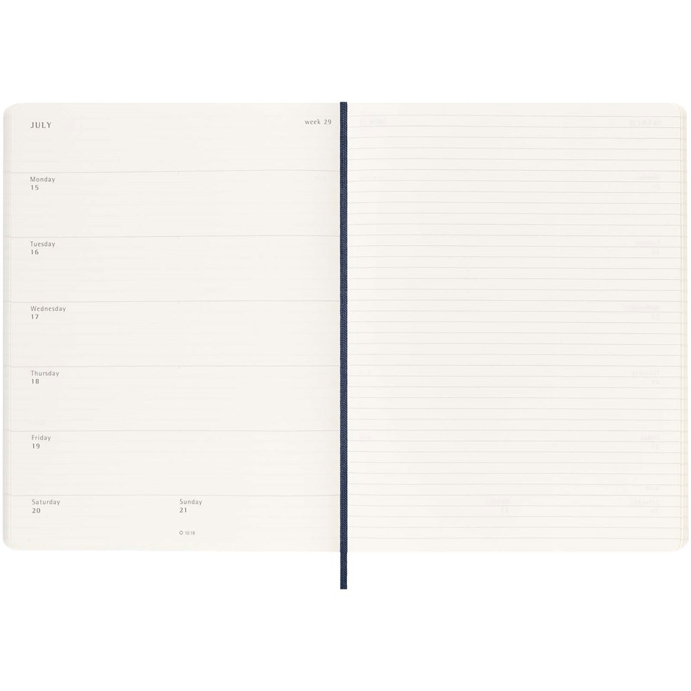 Moleskine Softcover 12 Monate Wochenkalender XL