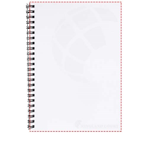Wiro A4 Notizblock mit Hardcover und Spiralbindung