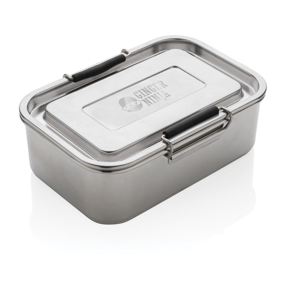 Auslaufsichere Lunchbox aus RCS recyceltem Stainless Steel