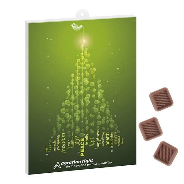 reinpapier® Schoko-Adventskalender