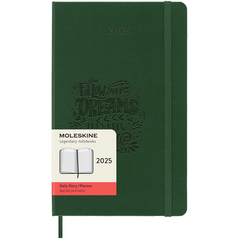 Moleskine Hardcover 12 Monate Tageskalender