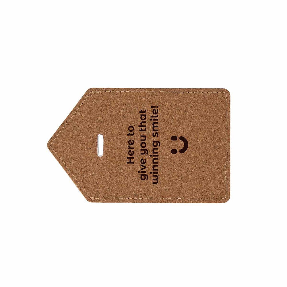 Eco Luggage Tag Cork