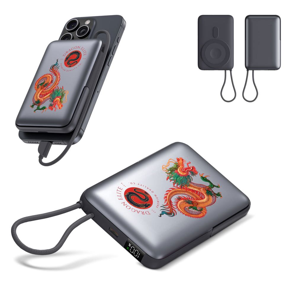 Nova Wireless Powerbank Kompatibel mit MagSafe und Apple Watch 10000 mAh