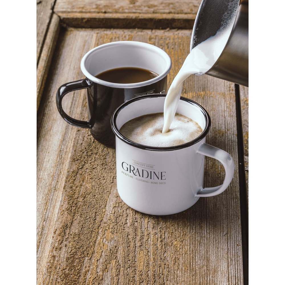 Retro Emaille Tasse 350 ml