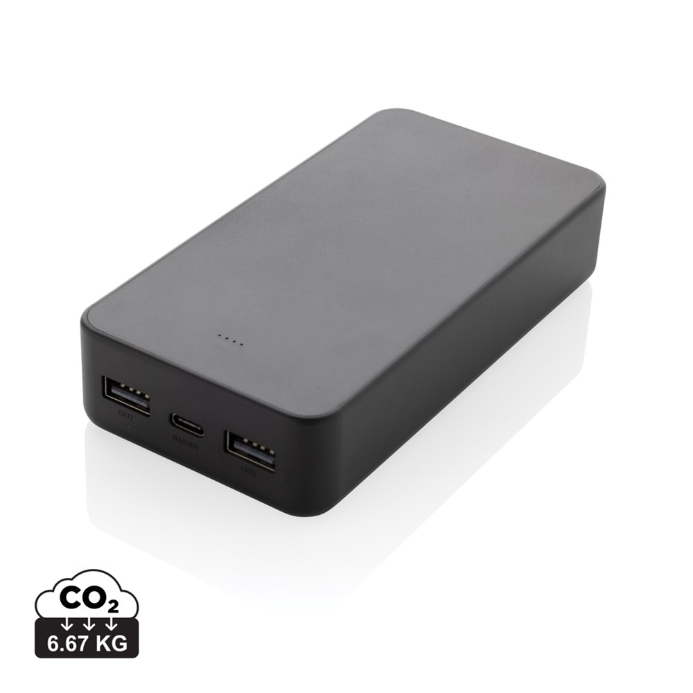 Boostcore 20.000mAh Powerbank aus RCS rec. Kunststoff