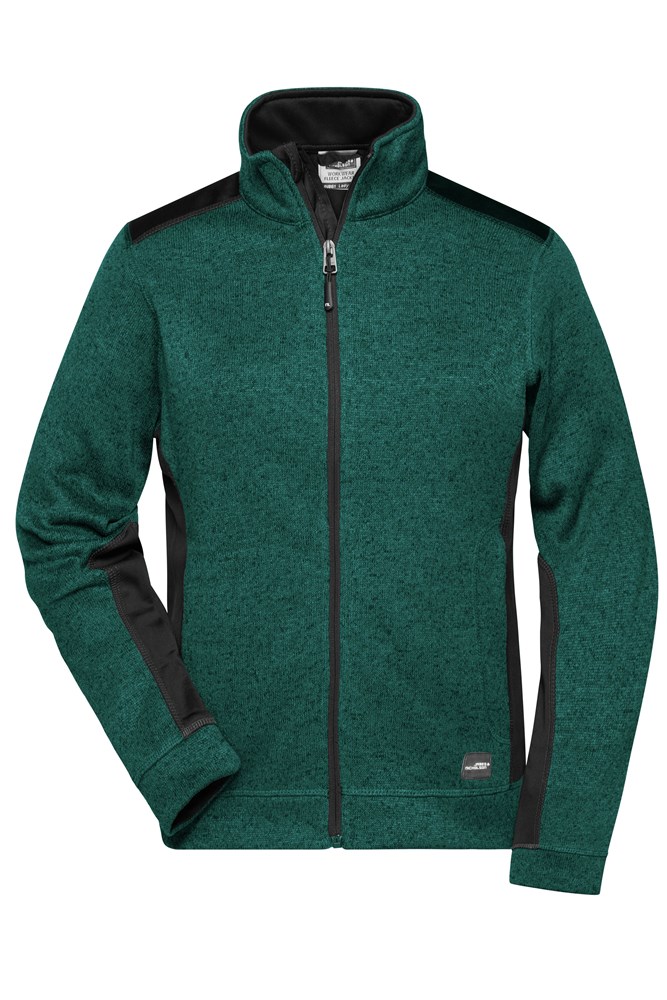 Dark-green-melange/black (ca. Pantone 5545C
blackC)