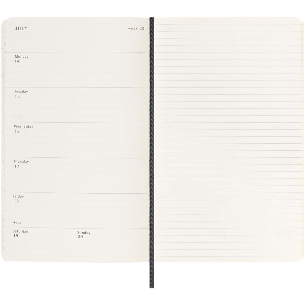 Moleskine Softcover 12 Monate Wochenkalender L