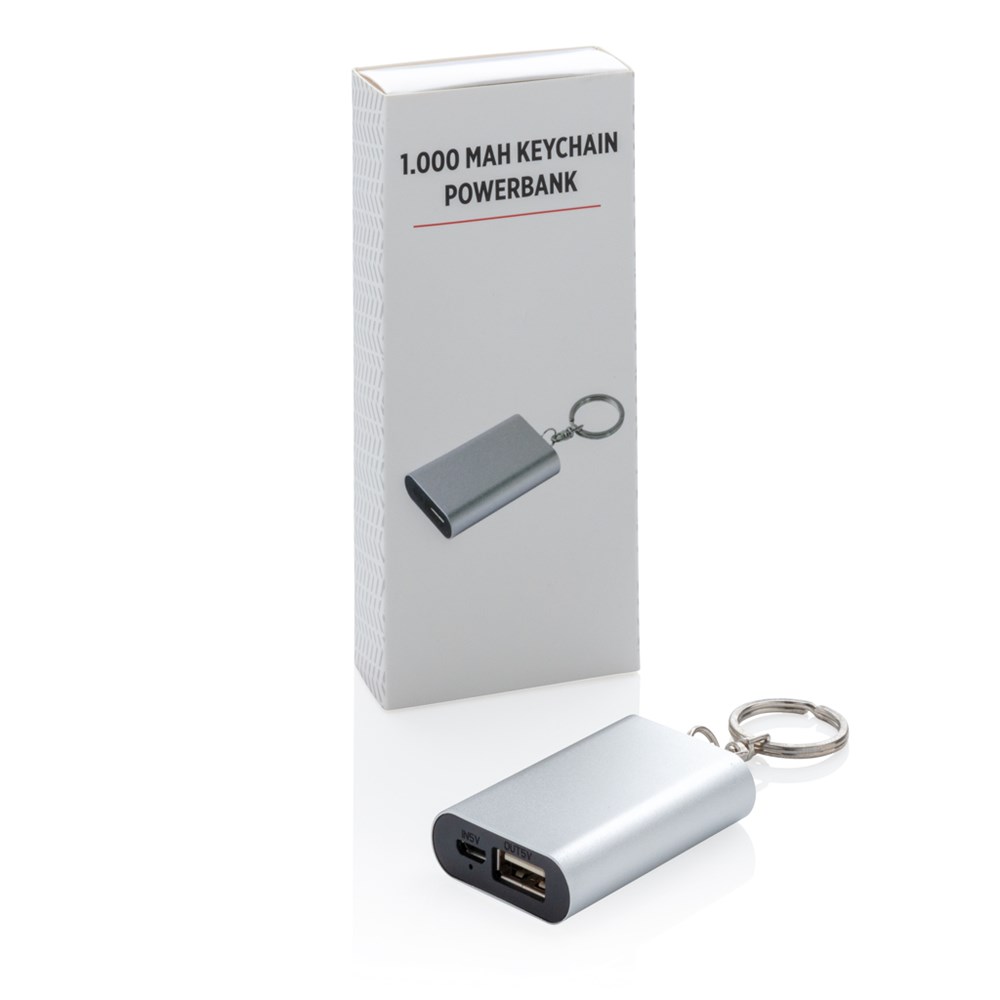 1.000 mAh Schlüsselanhänger Powerbank