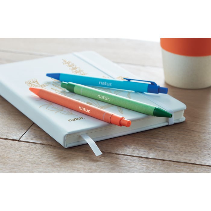 CARTOON COLOURED - Kugelschreiber Papier/Mais PLA