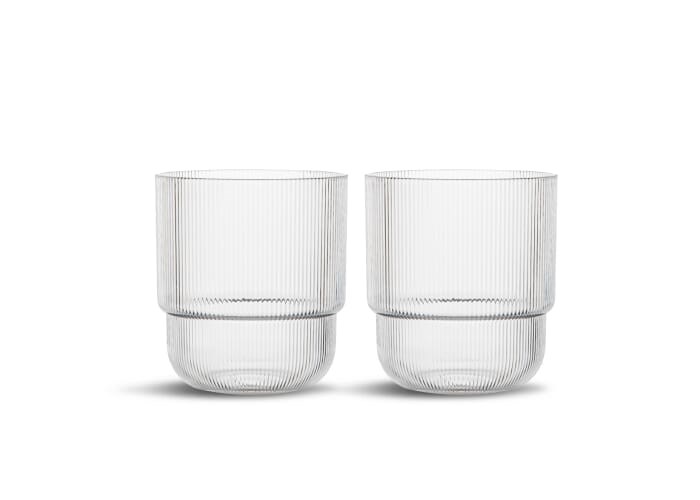 Billi Wasserglas 400 ml 2er Set