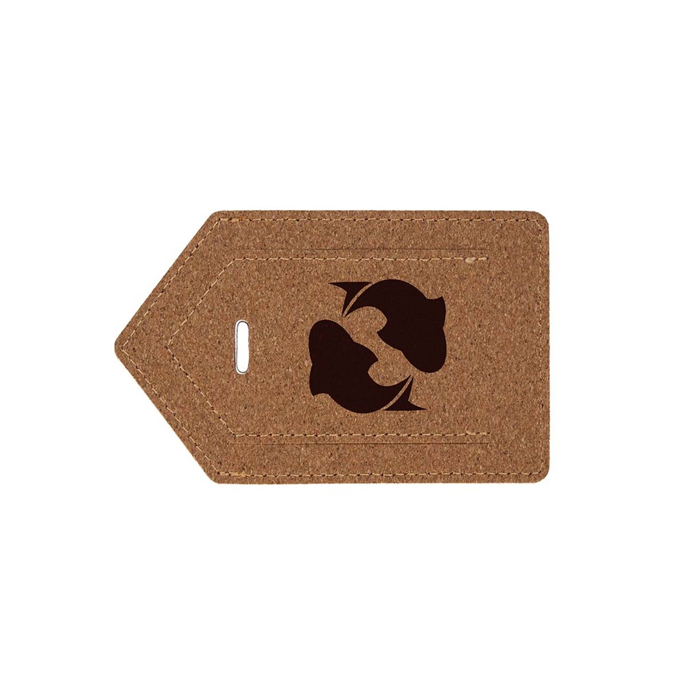 Eco Luggage Tag Cork