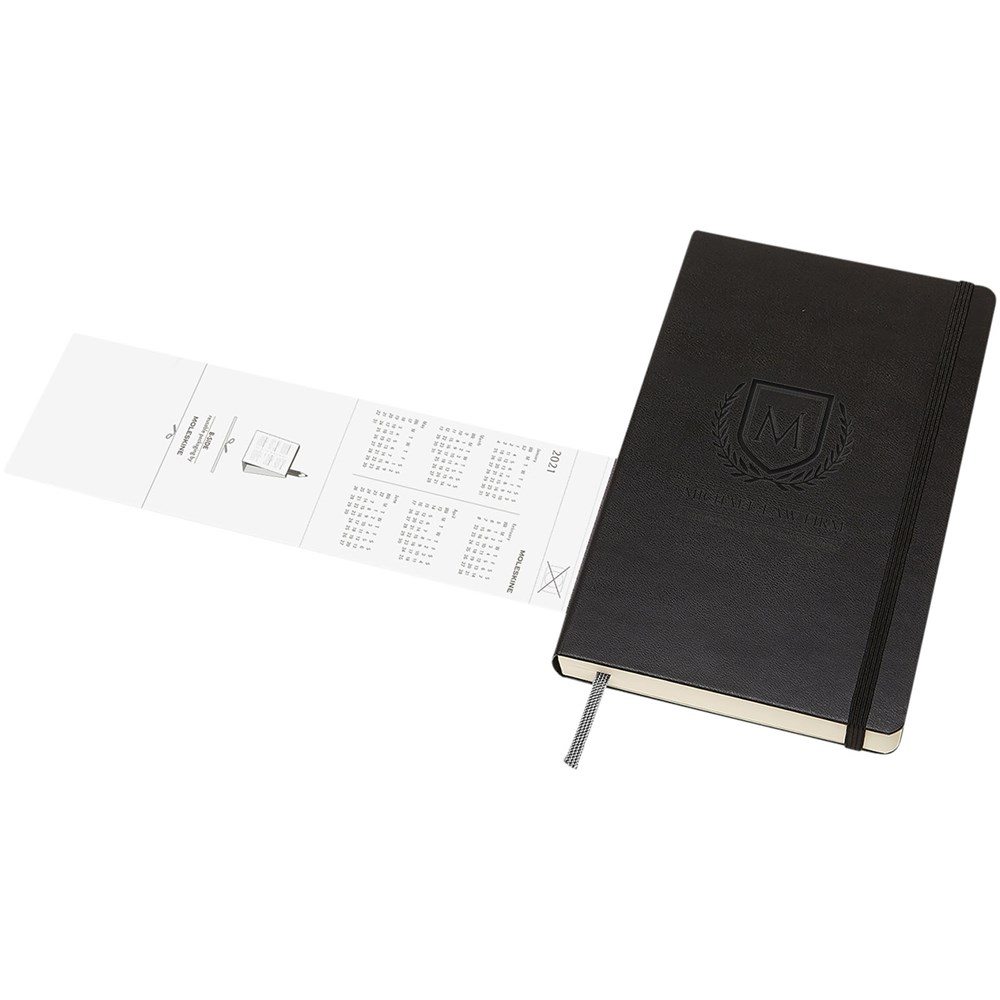 Moleskine Hardcover 12 Monate Tageskalender