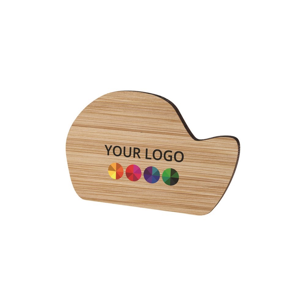 Badge Bamboo DYO, Magnet, Print in full color