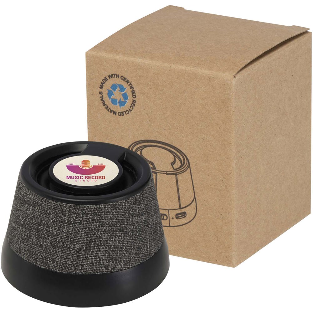 Horna 3 W kabelloser magnetischer Lautsprecher aus recyceltem Kunststoff