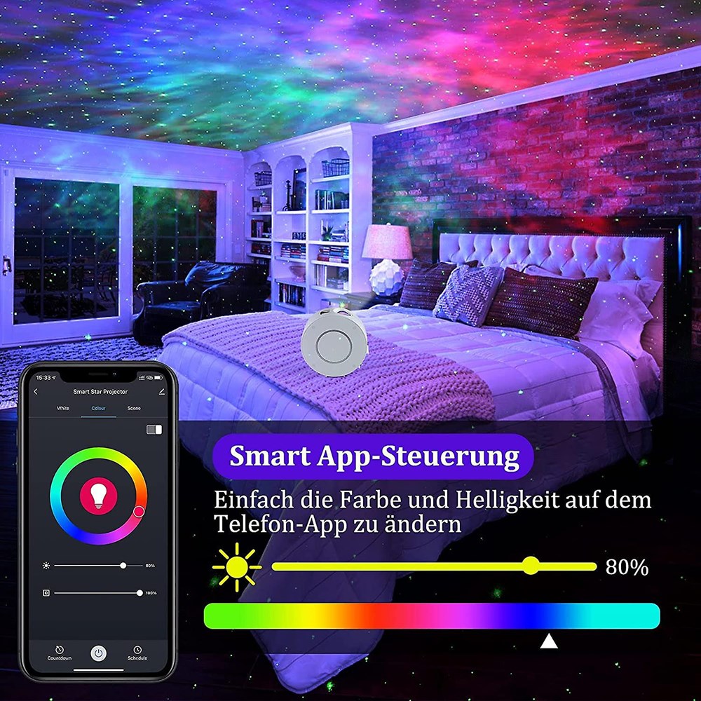 Smart Star Sternenhimmel Projektor In & Outdoor