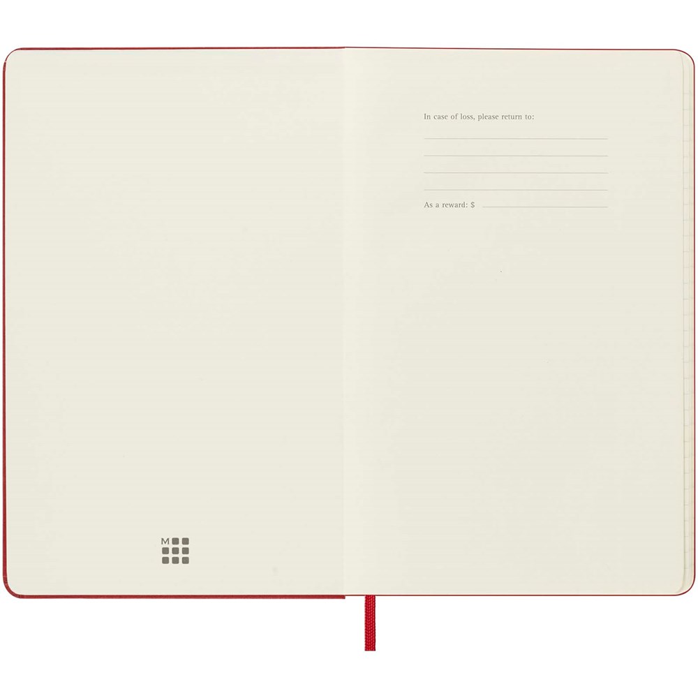 Moleskine Hardcover 12 Monate Tageskalender