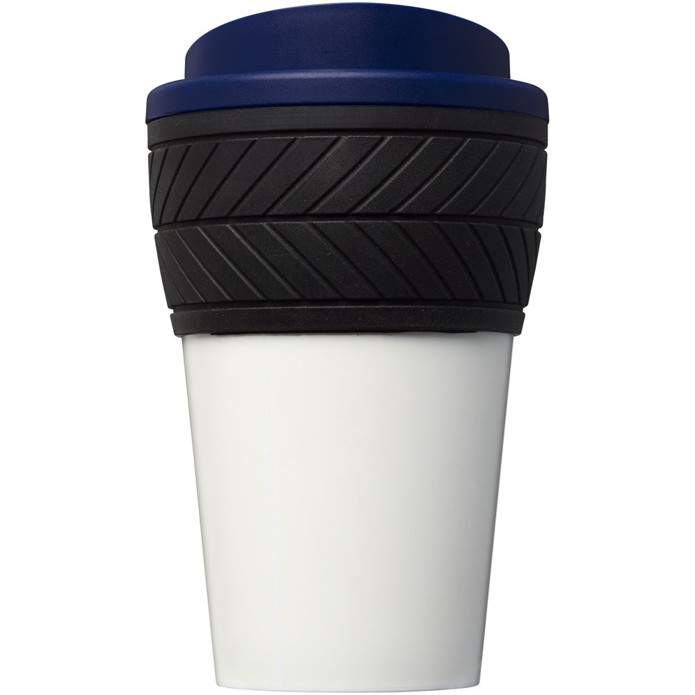 Brite-Americano® 350 ml Isolierbecher mit Schutzring Reifen-Design