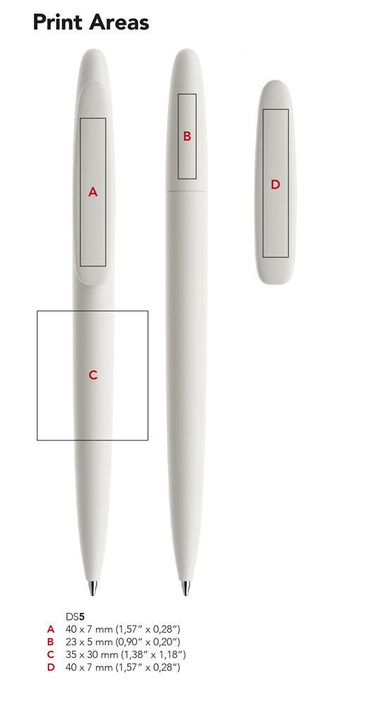 Prodir DS5 TPP PoliertRot poliert