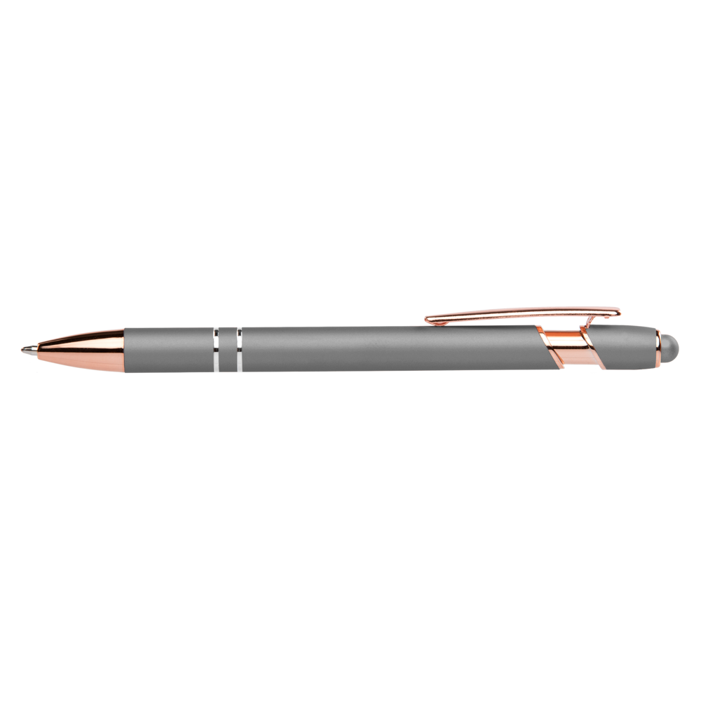 Prince Softy Roségold Metallic Kugelschreiber - m/Stylus