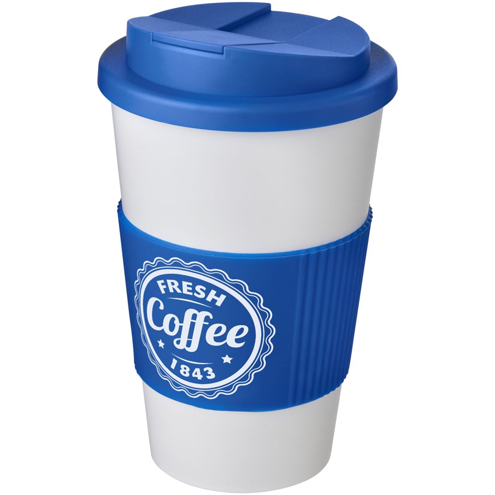 Americano® 350 ml Isolierbecher mit Schutzring & auslaufsicherem Schraubverschluss