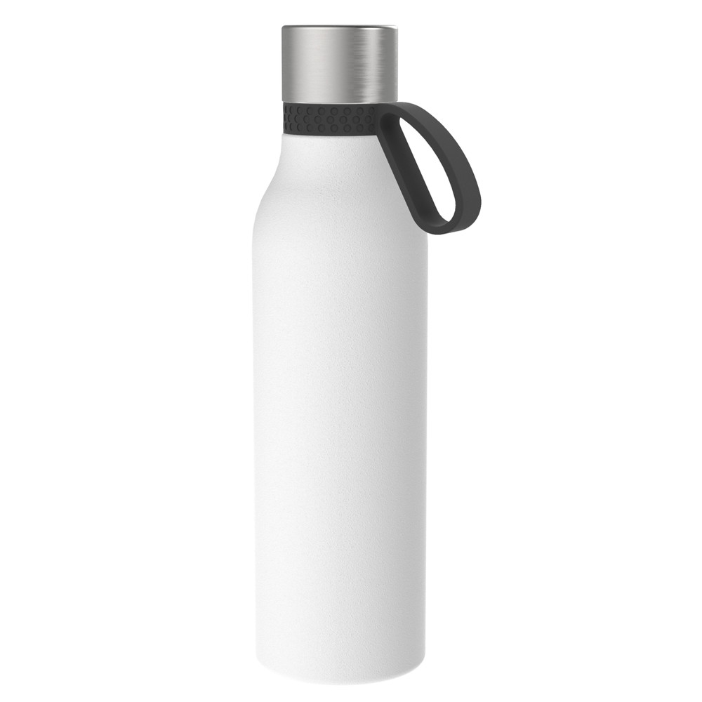 Thermotrinkflasche RETUMBLER-myNIZZA II 600 CERAMIC - schwarz, silber, weiß