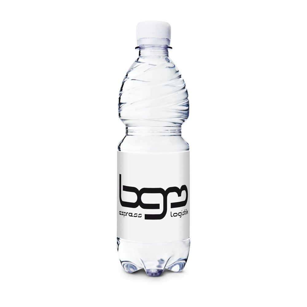 500 ml PromoWater - Mineralwasser, still, Hergestellt in Deutschland - Eco Papier-Etikett