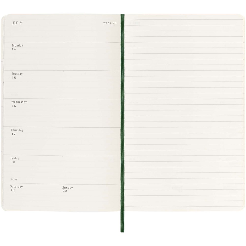 Moleskine Softcover 12 Monate Wochenkalender L