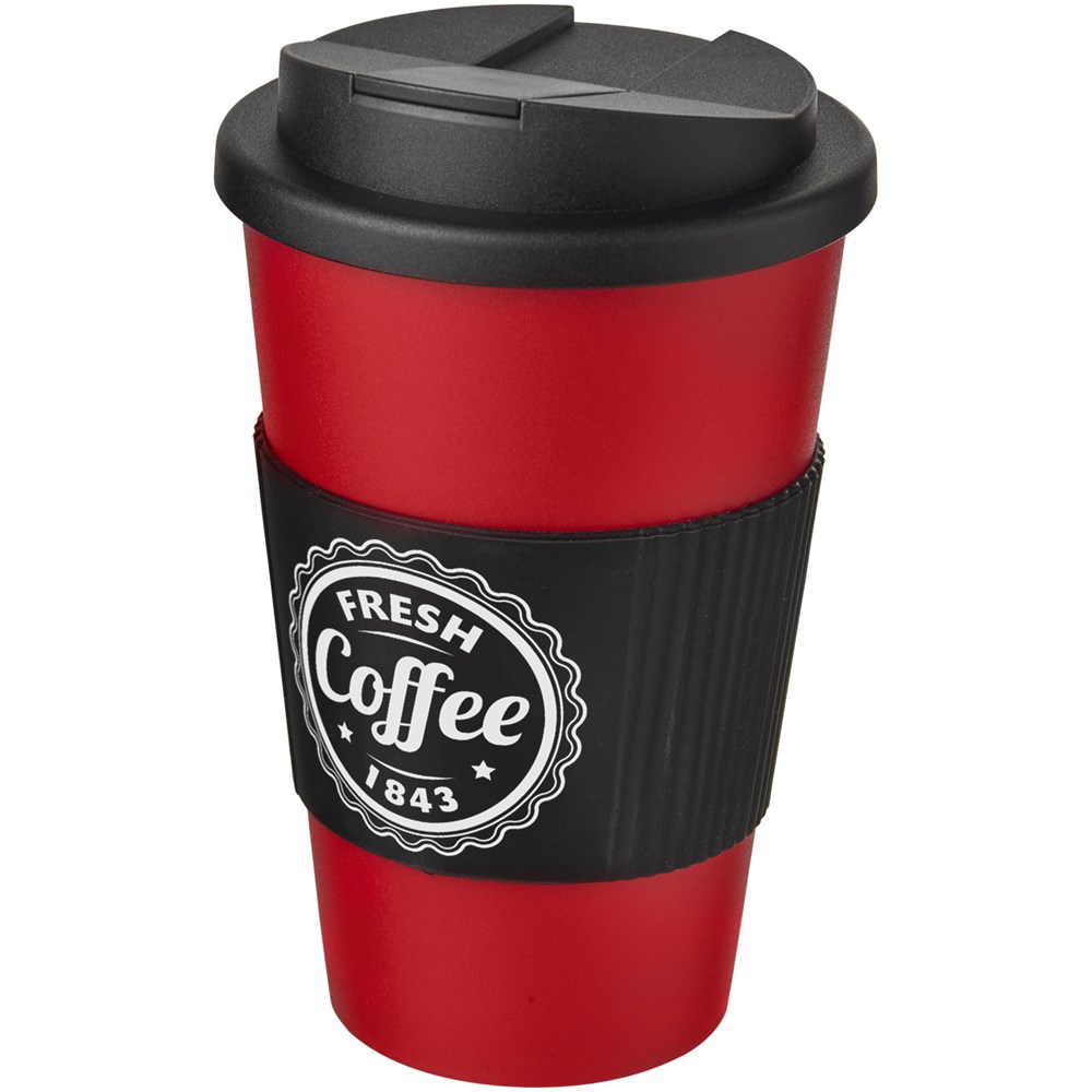 Americano® 350 ml Isolierbecher mit Schutzring & auslaufsicherem Schraubverschluss