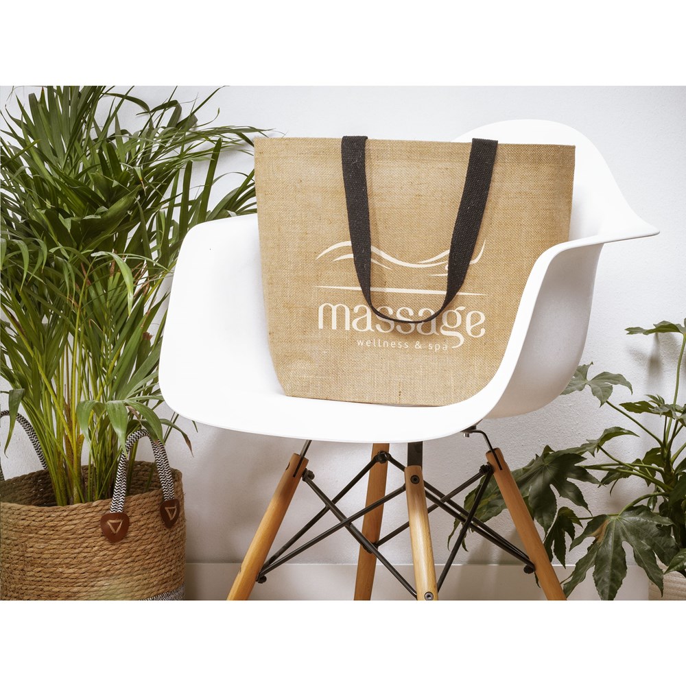 Elegance Bag Jute-Einkaufstasche